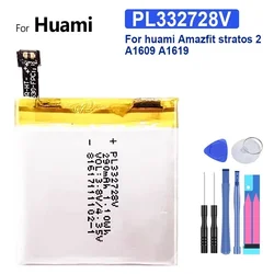 Watch Battery for Huami Amazfit T-rex Pro/Res Sport 2/verge Lite Global/Stratos II 2 A1609/for Amazfit Ares Bip GTR/sports Watch