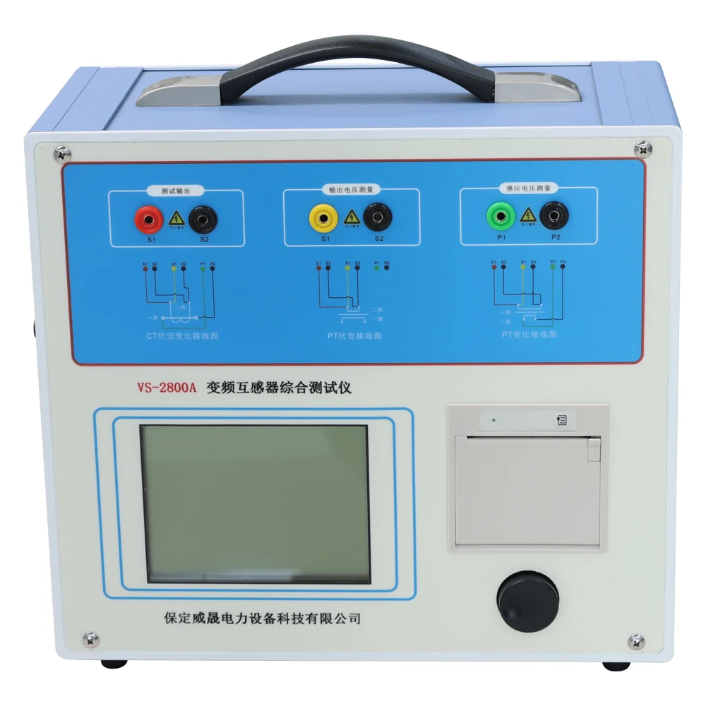 Automatic Current Transformer Transformation Ratio Test Analyzer Ct Pt Measurement   Comprehensive Tester