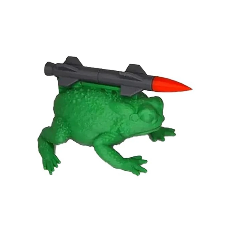 

Missile Toad Holiday Ornament Funny Xmas Ornaments,Home Atmosphere Decor,Christmas Tree Ornament,The Unique Gag Gift Durable