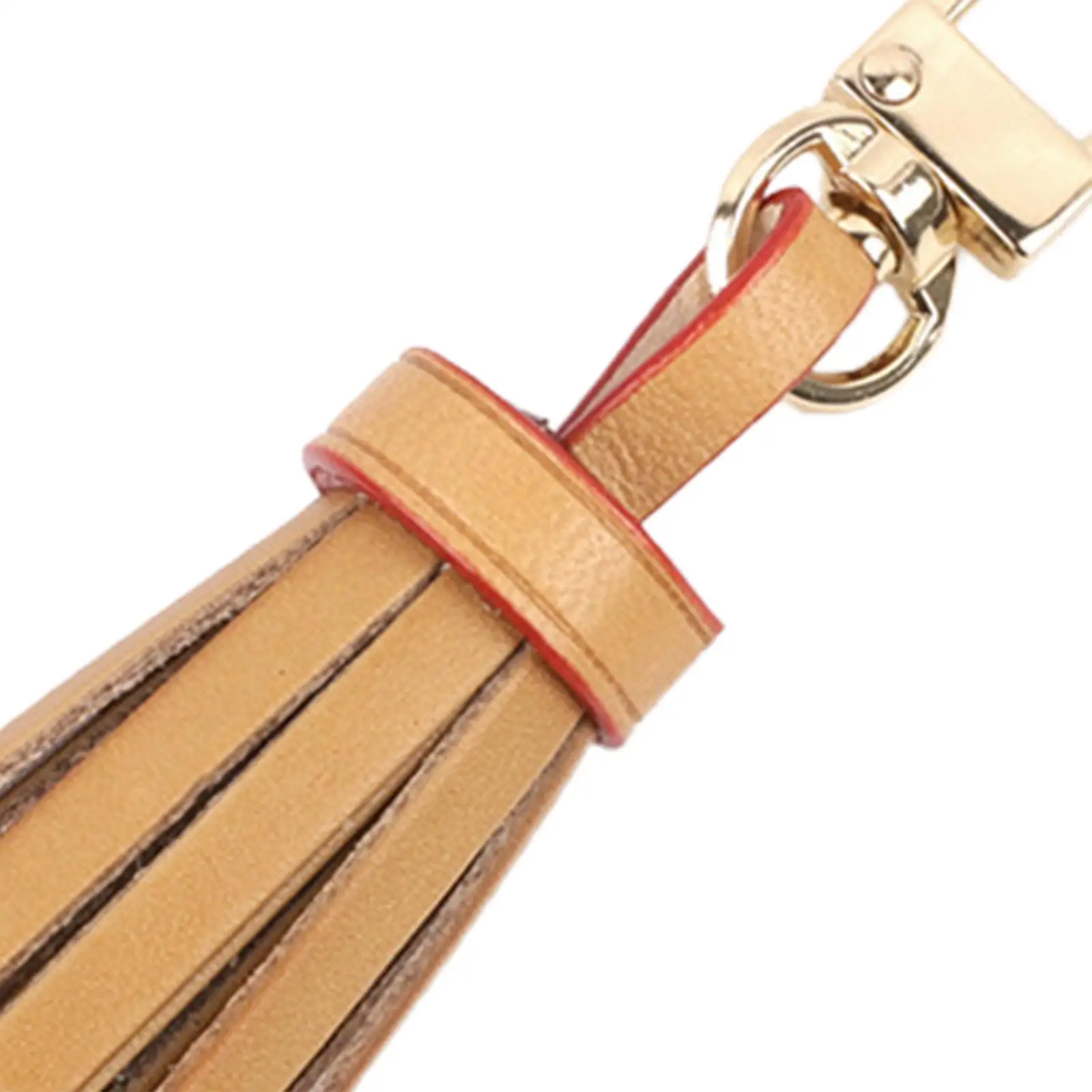 PU Leather Tassel Keychain Charm Ornament Boho Key Rings Fringe Keyring for Pouch Purse Jewelry Wallet Handbags Accessories
