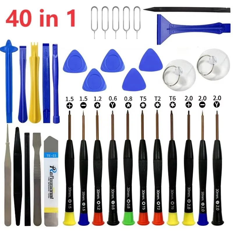 Mobile Phone Opening LCD Screen Pry Repair Tool Kits Professional Tablet Phone Screwdriver Tools For iPhone iPad Xiaomi Huawei