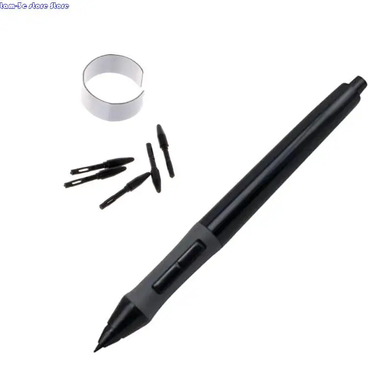 

D0UA высокая чувствительность Pen68 Digital Styluses Pen с 5 дополнительным наконечником обеспечивает написание