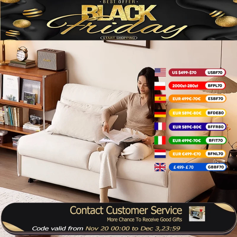 

Dual Use Designer Sofas Bed Minimalist Recliner Sleep Nordic Folding Sofa Bed Lazy Lounge Woonkamerbanken Apartment Furniture