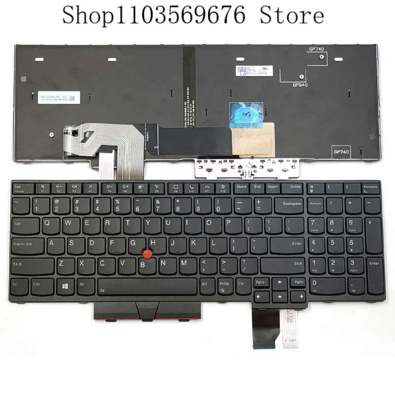 teclado portatil para lenovo thinkpad p15 p17 t15g gen tipo 20st 20su 20sn 20sq 20us 20us 20us retroiluminado 5n20z74859 5n20z74785 novo 01