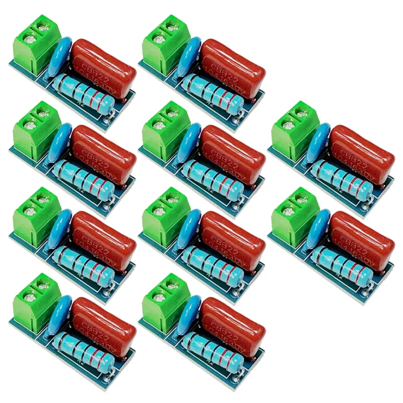 AA87 Relais Kontakt Schutz Widerstand Überspannung Absorption Schaltung Modul Relais Kontakt RC Absorption Schaltung Modul