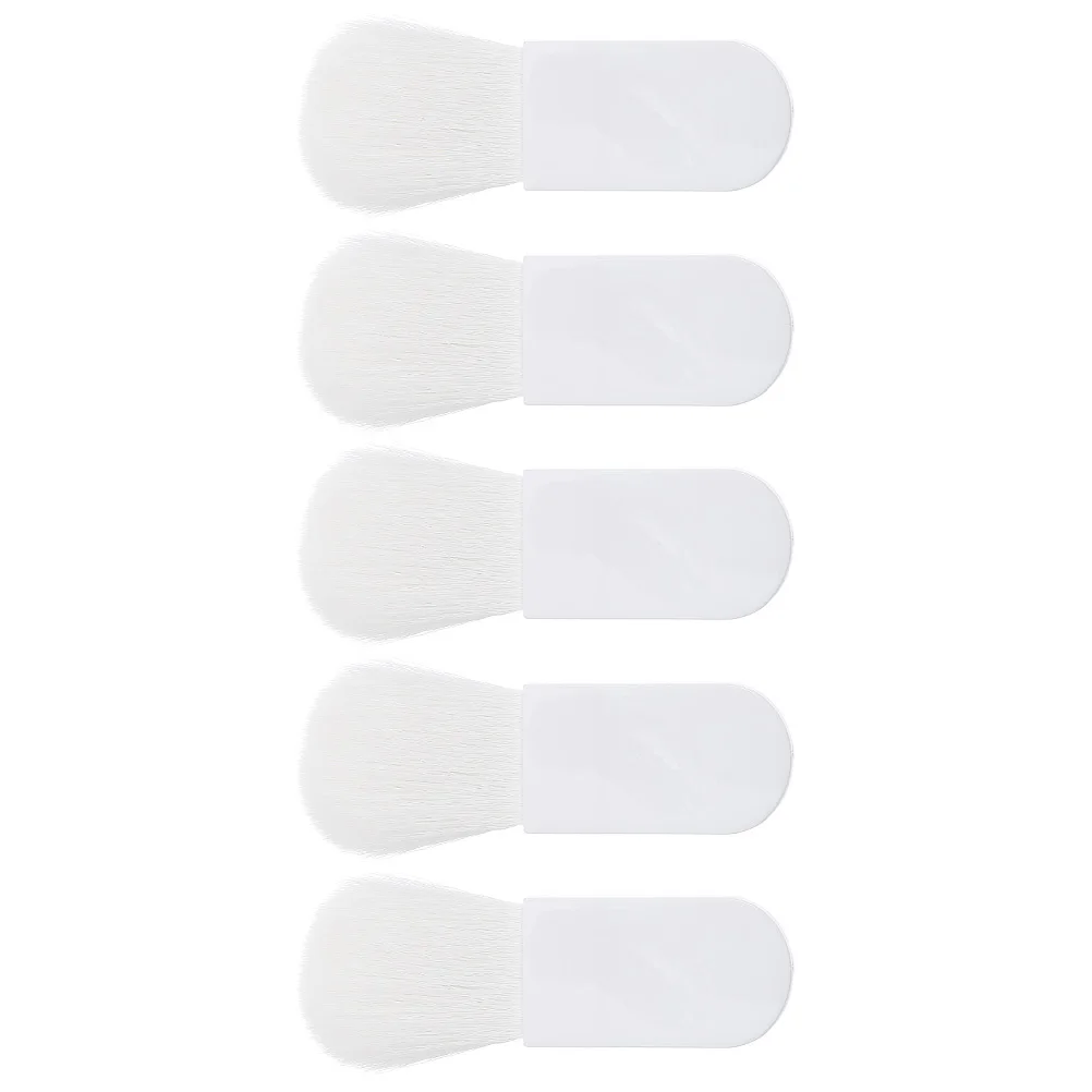 مجموعة فرش أحمر الخدود الصغيرة مكونة من 5 قطع، فرش مكياج محمولة عالية الجودة، شعيرات ناعمة لأدوات تجميل مسحوق مزج الوجه #5