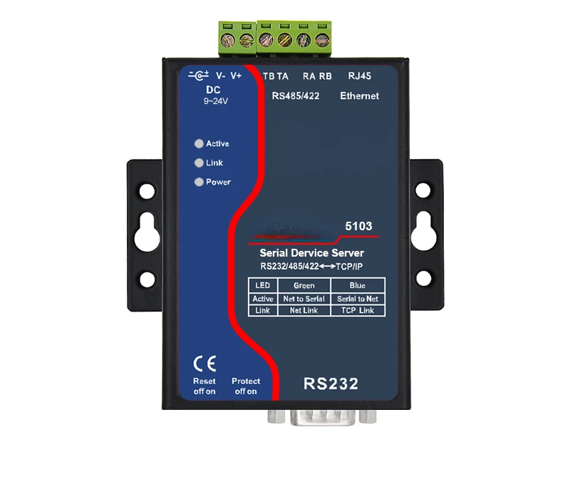 

Serial port server serial port to Ethernet module |RS232/485/422 to Ethernet ZLAN5103