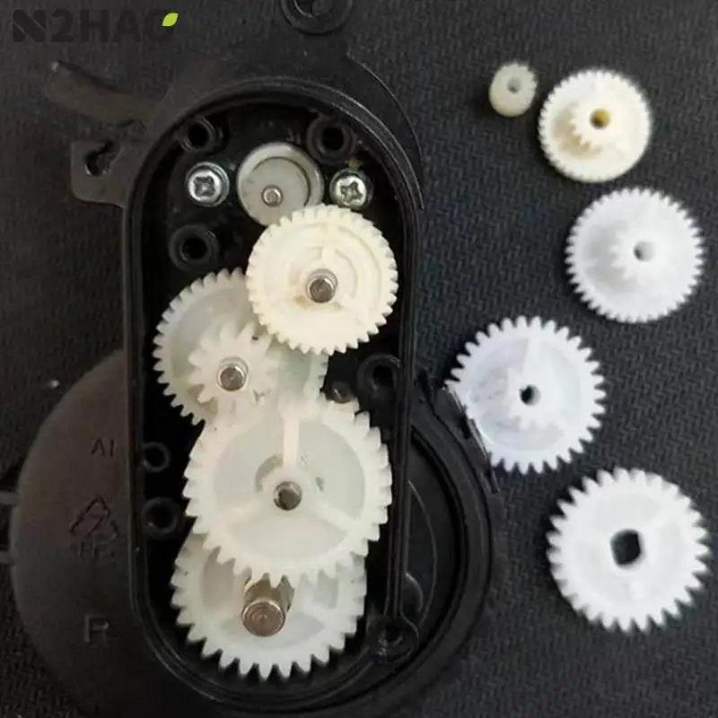 5Pcs Gearwheel Intelligent Sweeping Robot Side Brush Rotor Drive Box Gear Side Brush Motor Gear Robotic Vacuum Cleaner Parts