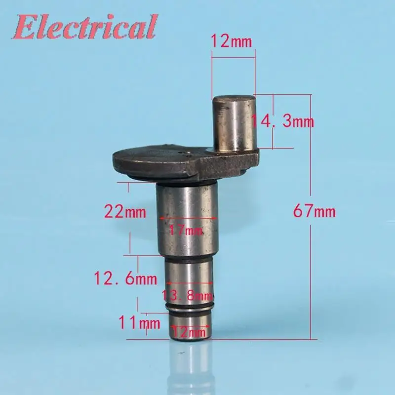 1pc Crank Shaft Eccentric Gear Replacement Part For Makita HM0810B Demolition Hammer Metal For DCA Z1G-FF-6