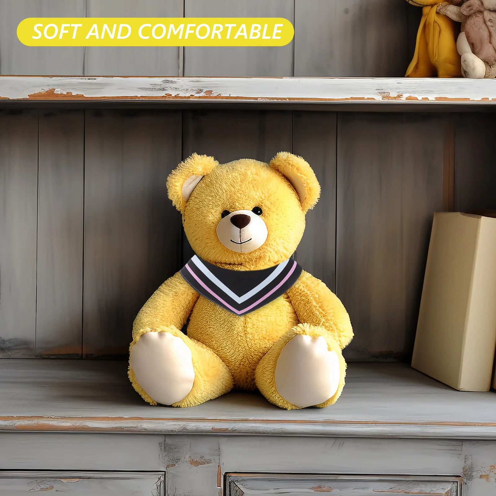 

2 set Bear Costume 30Cm Stuffed Animal Outfit Elegant Design For Graduation Party Decoration Accessory Graduation