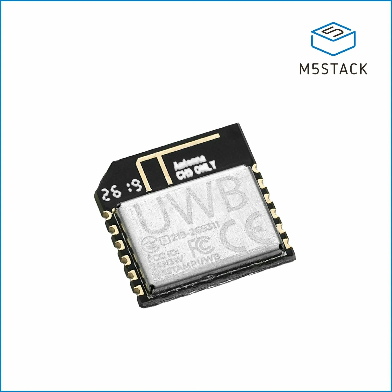 M5Stack Stamp UWB QM33120W Ultra Wideband Ranging Embedded Module with Stamp Hole SMT for IoT Development