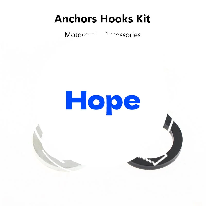 

4/8/12Pcs Universal Motorcycle Trailer Rack Anchors Hooks Tool Iron Hooks Kit Motorcycle Fixing Rope Buckle Sturdy Durable