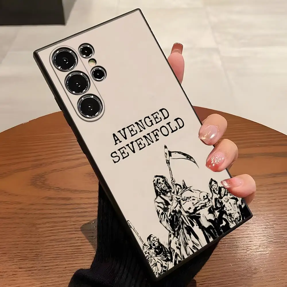A-Avenged Sevenfold Phone Case For Samsung S26 S24 Ultra S25 S23 Fe S22 S20 S21 Plus A57 A54 A37 A17 A53 A16 Back Cover