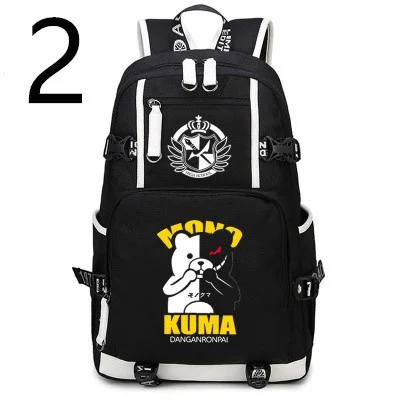 

Anime Danganronpas Cosplay Daypack Bookbag Laptop Bag Backpack School Bag with USB Charging Port Travel Bag tactical backpack