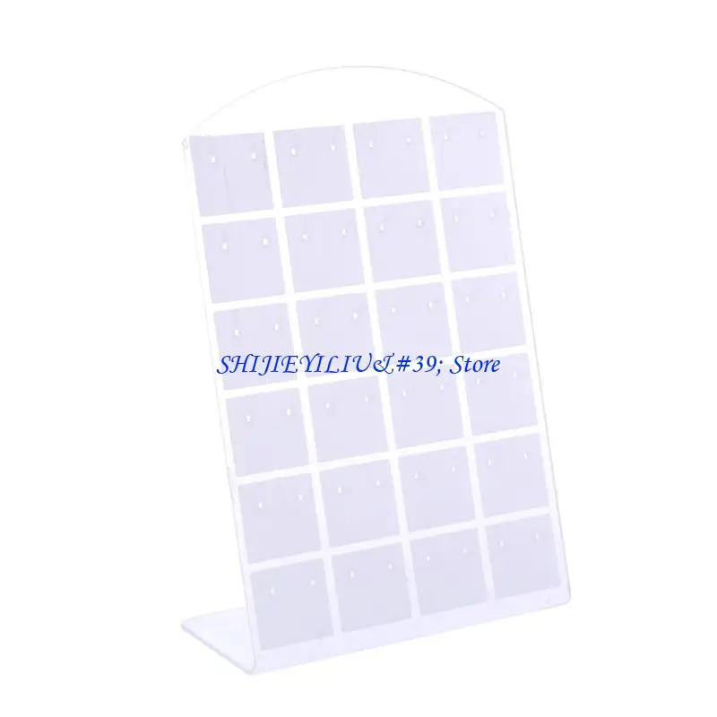 

E21F Earring Display Holder Showing Showcase Rack Ear Cuff Studs Holder for Jewellery Earrings Studs Decorations