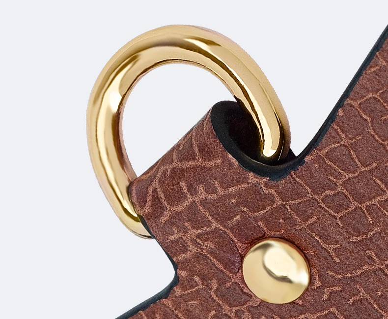 CRAZYSMITH Bag Transformation Bag Accessories for Longchamp Mini Bag Straps Punch-free Genuine Leather Shoulder Strap Crossbody