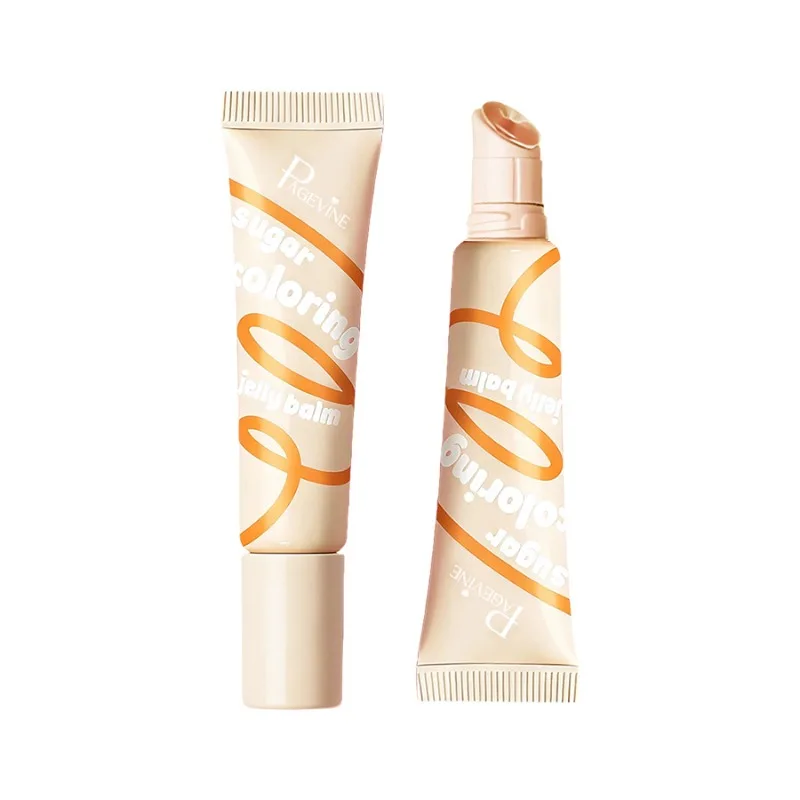 Gloss à lèvres en gelée de couleur bonbon populaire, baume à lèvres hydratant longue durée et huile à lèvres