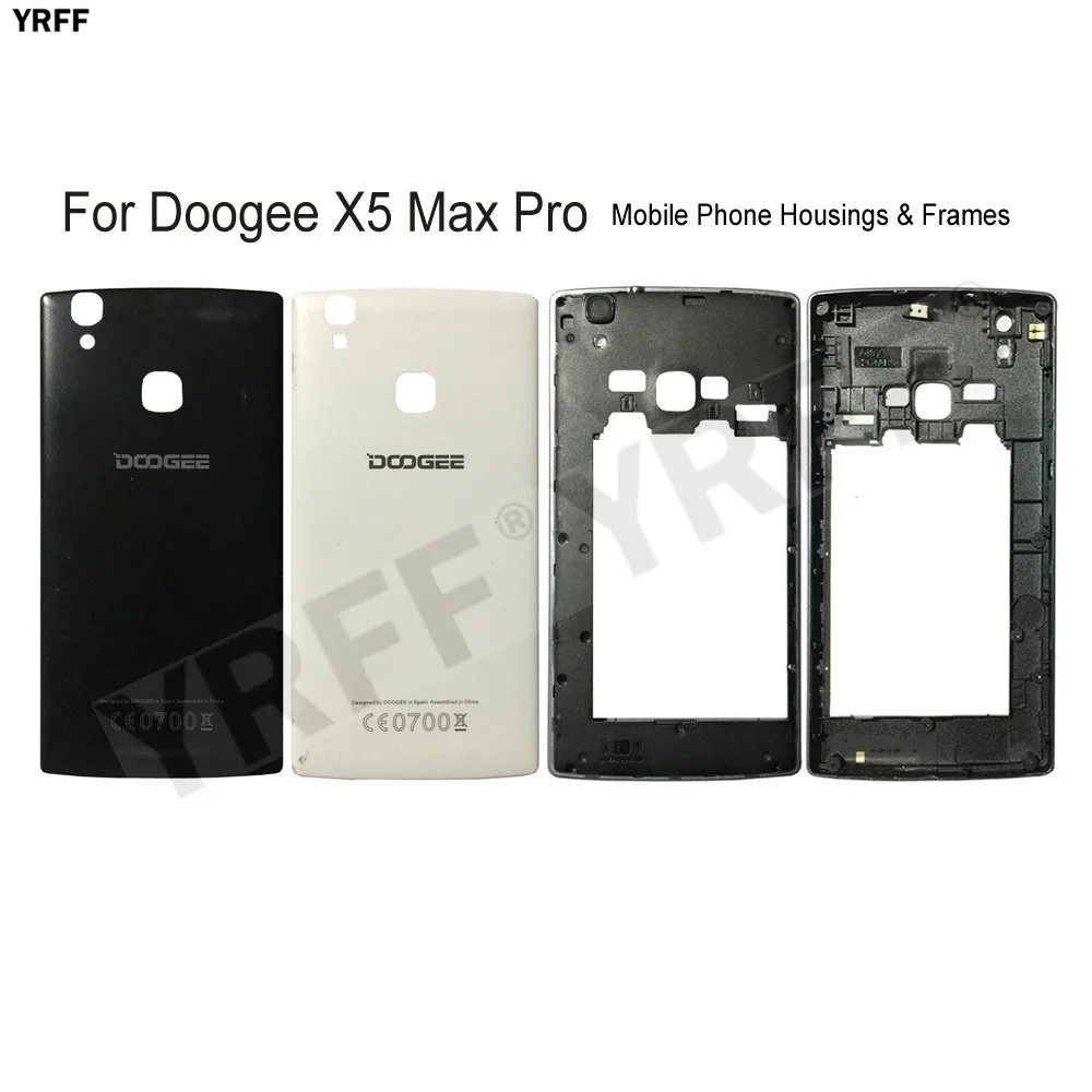 Battery Back Cover Door For Doogee X5 Max Pro Phone Battery Housings Frames Case Mobile Phone Repair Parts