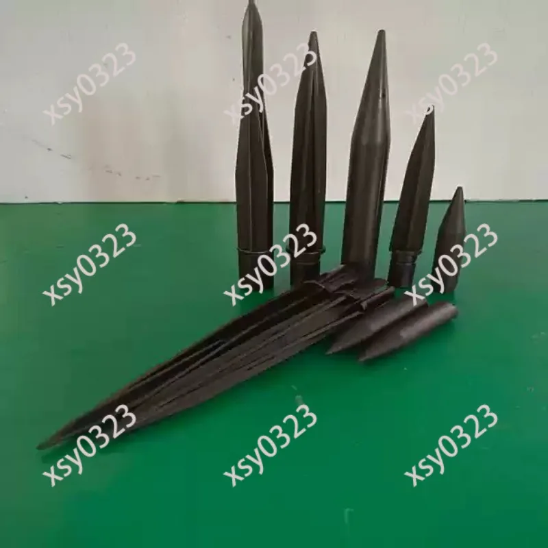Lawn Lamp Ground Plug Accessories, 8mm 10mm Inner Diameter Wheat Ear Plastic Ground Spike for Outdoor Garden Light