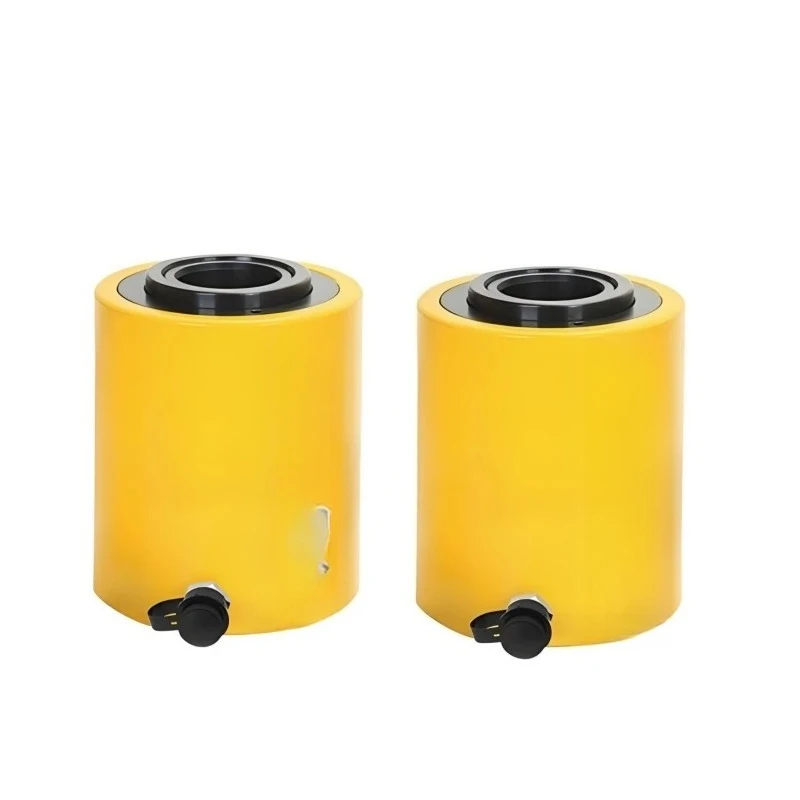 Pull Push Hollow Hydraulic Jack, HHYG-20100K Single Acting Cylinder for Hydraulic System