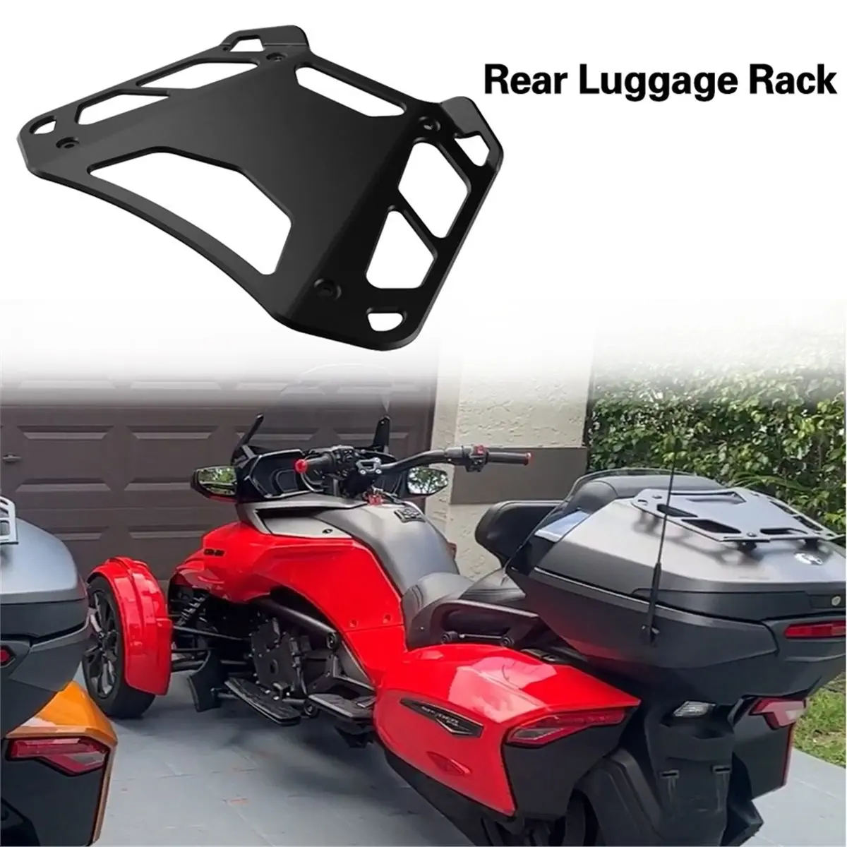 【~ NEW BAAY】Motorcycle Luggage Rack Top Case Support Bracket for Can Am F3-T F3-Limited RT Cargo Carrier Shelf Holder