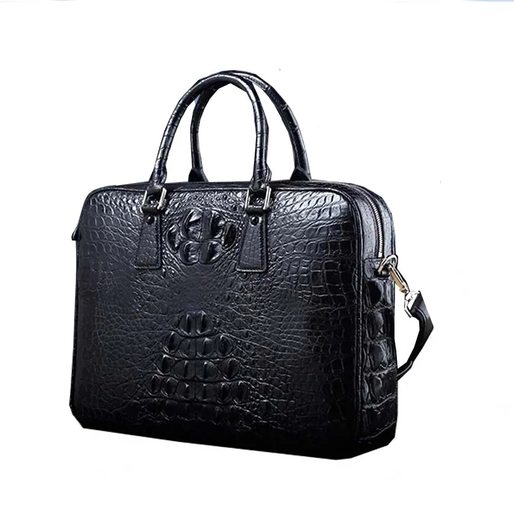 ourui  new arrival  men crocodile bag business Men handbags black