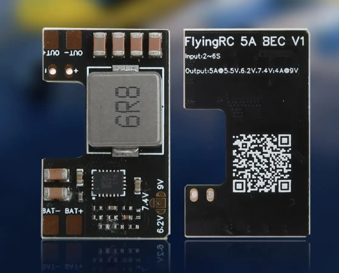 FlyingRC F4Wing Mini MK1 controlador de vuelo de ala fija F405 FC soporte AP/INAV/BF Firmware 1-6S Lipo para Dron de ala fija FPV RC