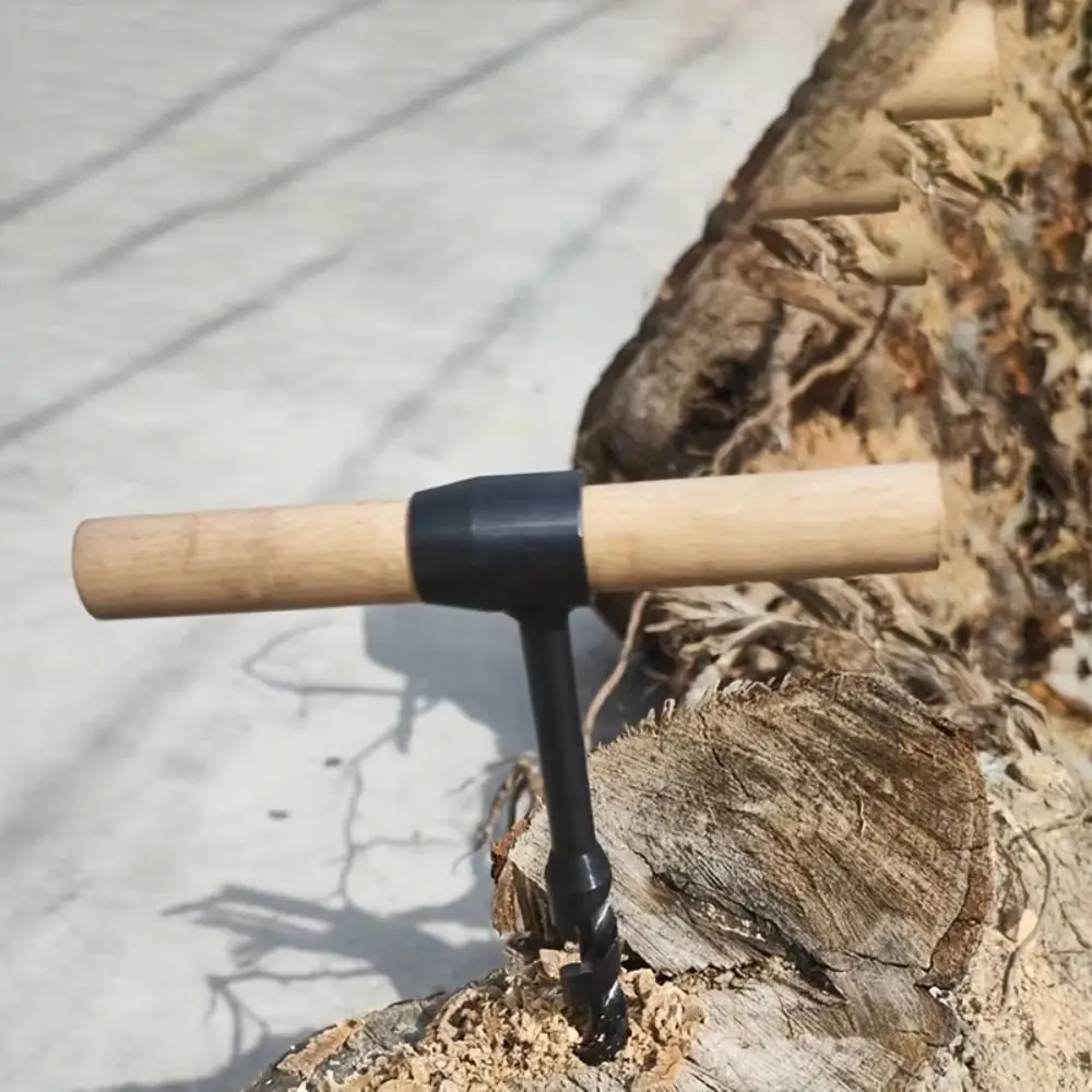

Set Extra Long Extension Spiral Auger Drill Bits Carbon Steel Durable Woodworking Drill Bit Sturdy Portable Hole Opener