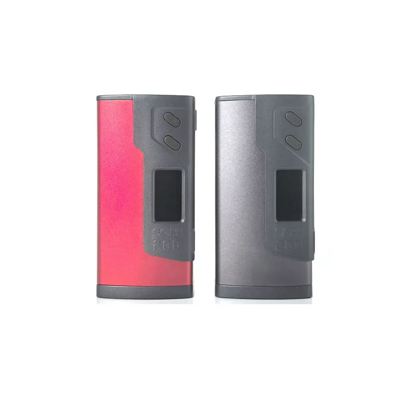 Original Sigelei 213 FOG 213W caixa Mod modo curvo inteligente automático com display OLED Vape mod alimentado por bateria dupla 18650 E Cigs