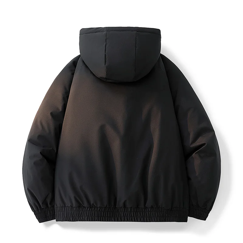 شتاء جديد مقنعين يندبروف ودافئة أسفل سترة مريحة عصرية تنفس عالية الجودة الرجال سترة مقاومة للبرد #4