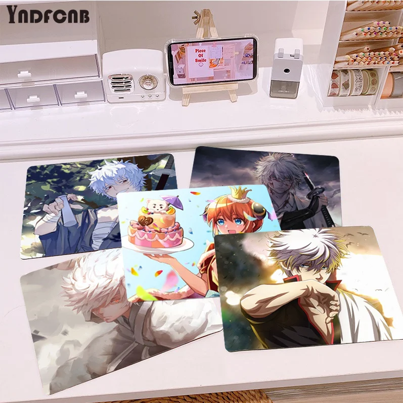 Gintama DIY Cabinet Gaming Computer Laptop Desk Mat Mouse Pad Mouse Mat Notbook Padmouse Desk Play Mats