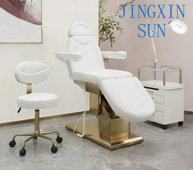 Cross-border electric beauty bed Foreign lifting face bed