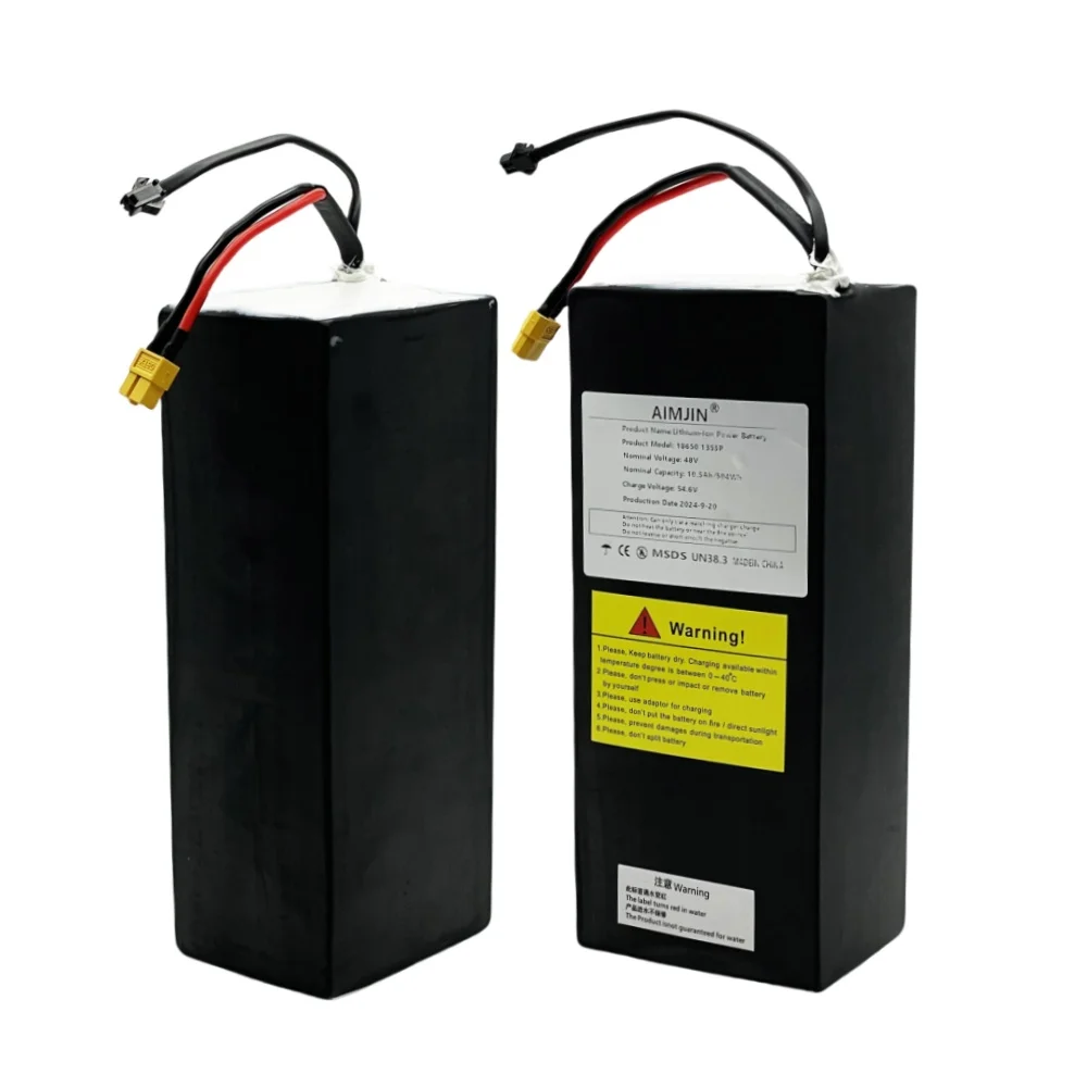 13S3P 48V 10.5Ah/10500mAh Lithium Ion Battery Pack Suitable For Kugoo V1 Bicycle Battery With BMS