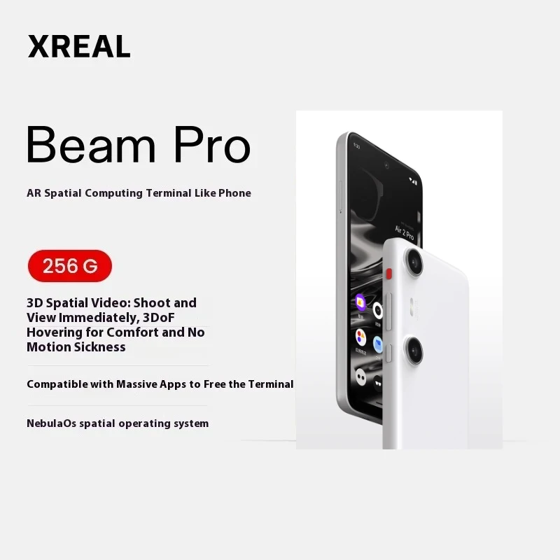 XREAL Beam Pro  AR Intelligent Terminal, 3DoF Hover+true 3D Shooting Massive APP To Enjoy At Will