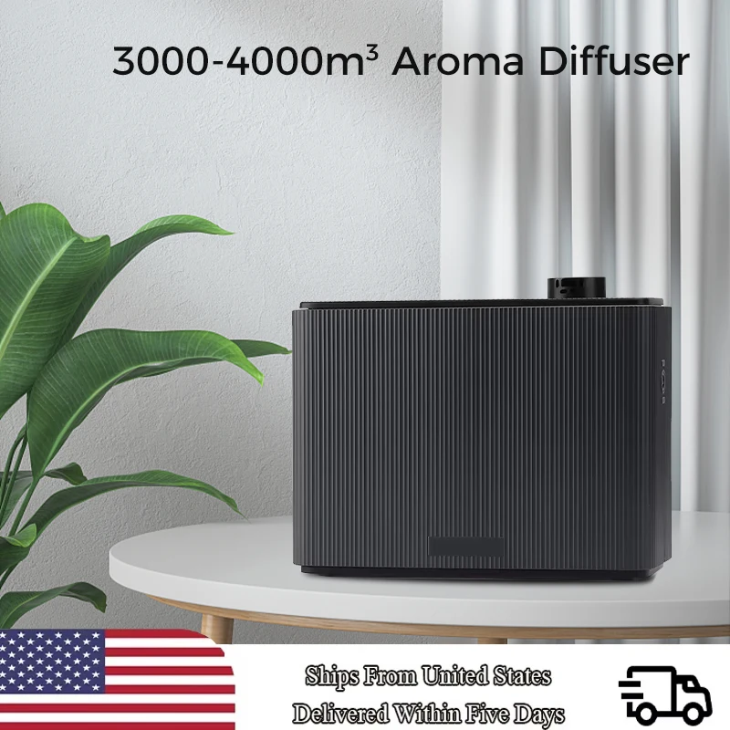 HVAC 4000m3 Diffusore di aromi Aroma domestico 1000ML Capacità di olio essenziale Profumo Diffusore di profumo Macchina Bluetooth APP Controllo