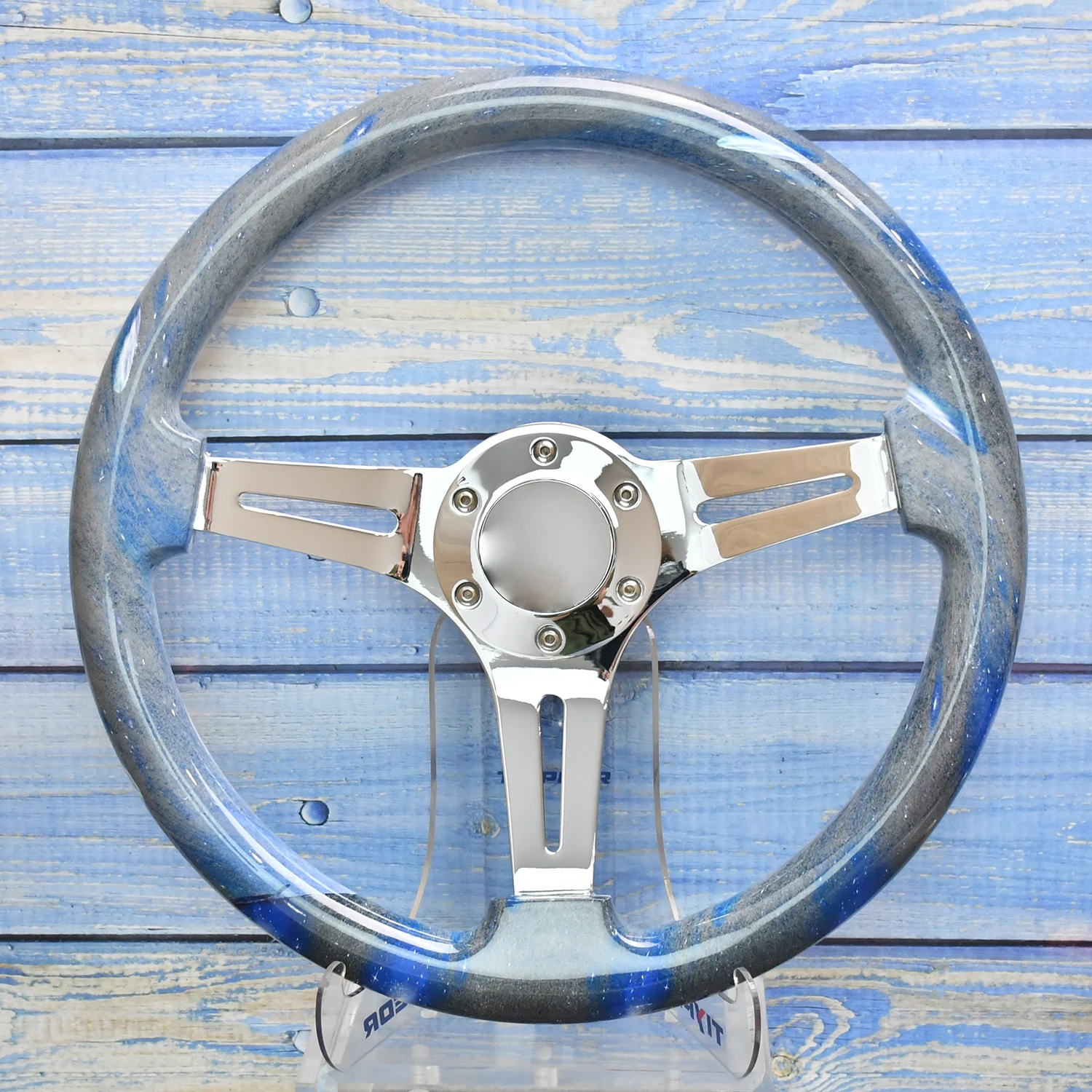 

Vintage Classic Retro18Inch 455mm Semi Trailer Real Wood Car Truck Vintage Wood Classical Steering Wheel
