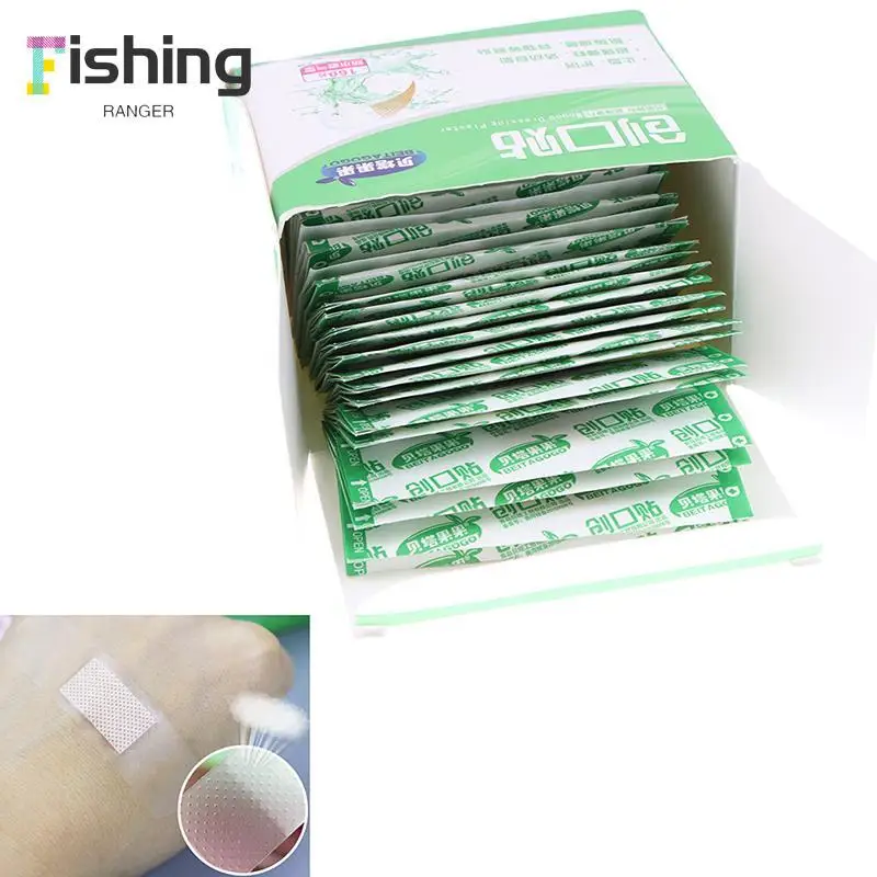 160Pcs Waterproof Cartoon Adhesive Bandages Breathable Wound Plasters Transparent