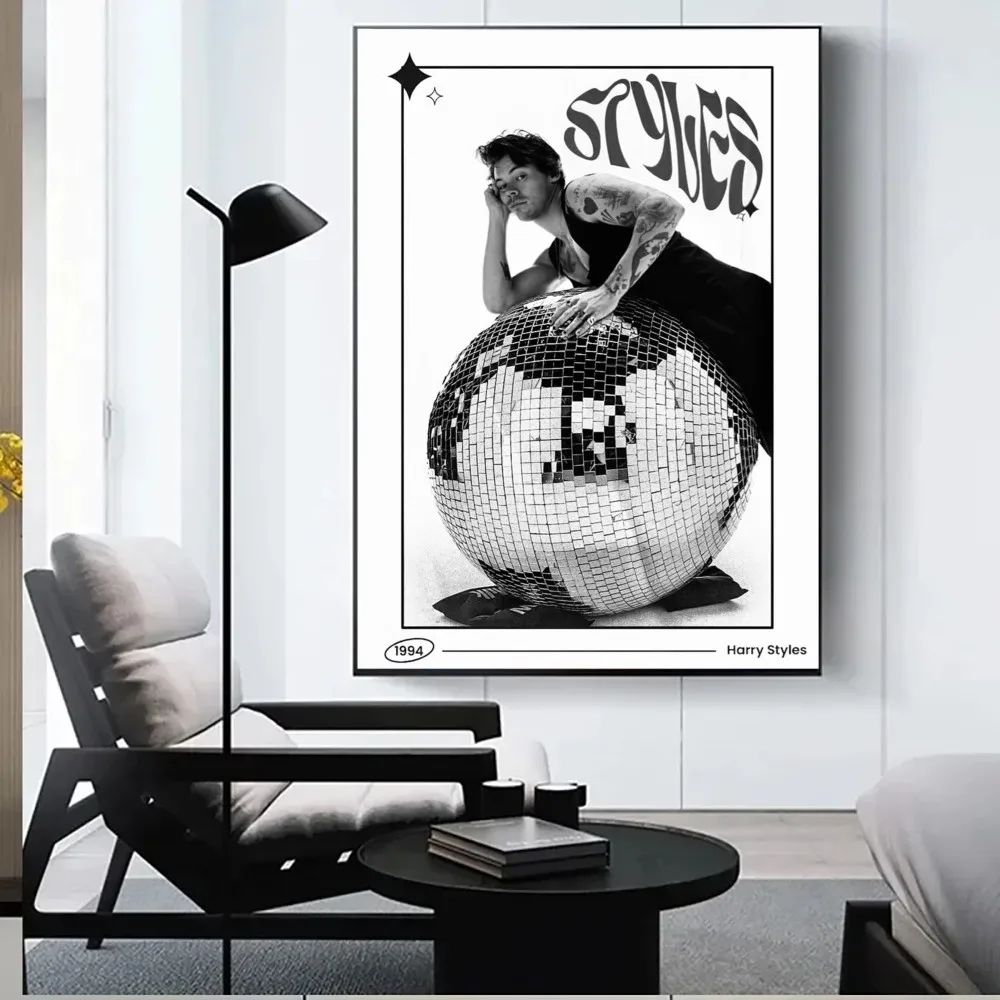 Singer-H--Harris_S-Styles Poster POSTER Wall Pictures For Living Room Fall Decor Bedroom