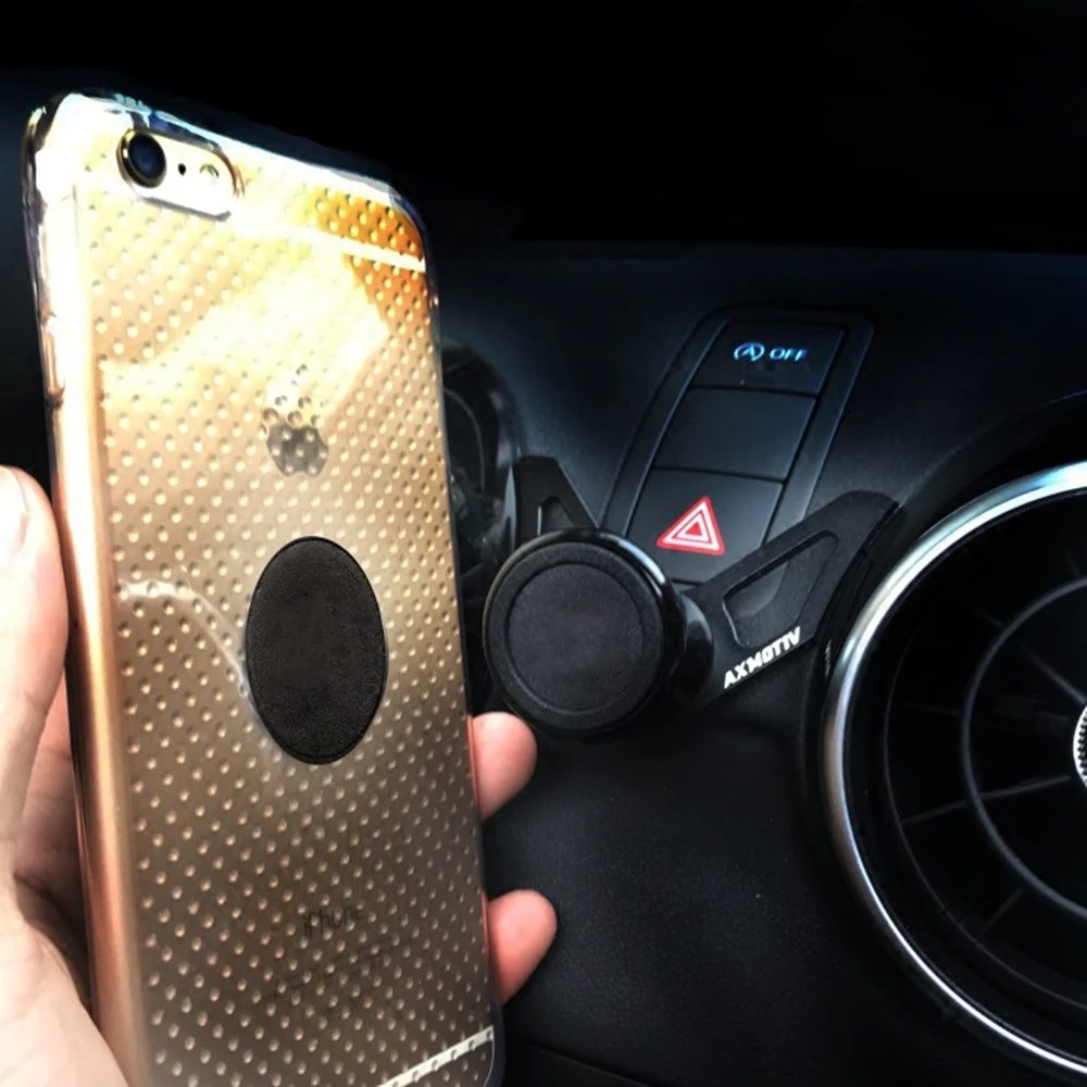 For Audi A1 2010-2018 Car Phone Holder Air Vent Mount Magnetic Bracket Rotatable GPS Stand Support Mobile Car Accessories