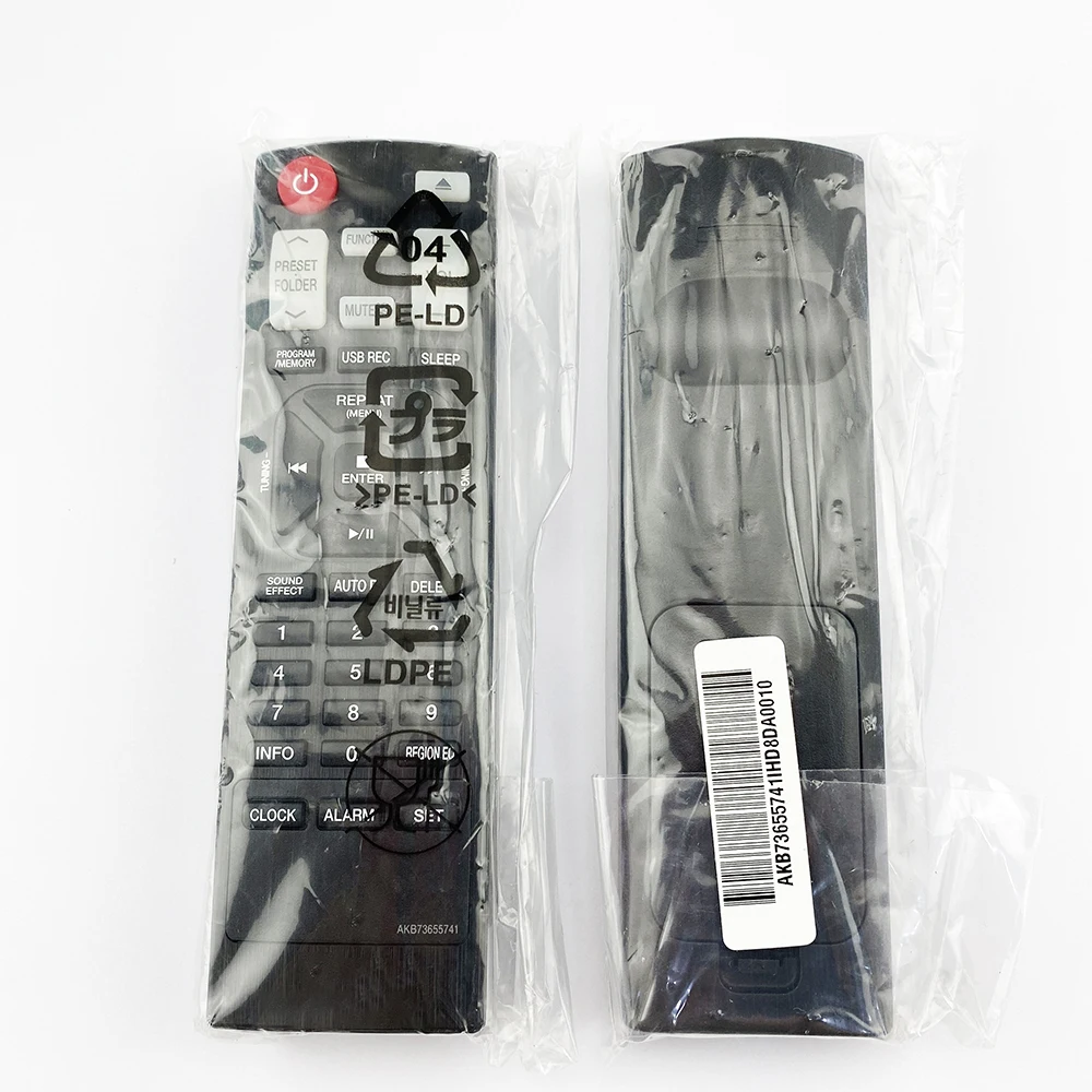 Original Remote Control for AKB73655741 AKB749553(01/03/31/32 /41/54/62/71/81/92) with LG Mini HiFi Sound System CM4550 CMS4550F