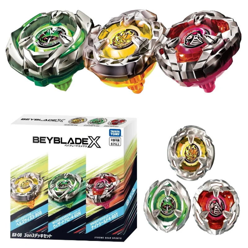 Beyblade X Extreme Stadium Plastic BX-07 BX-08 BX-10 Starter Assemble Booster BX-01 Drunsword Cartoon Toys Children Boys Gifts