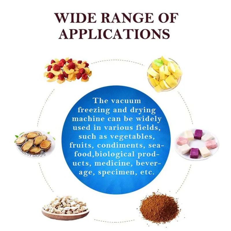 TCA 4 Liter Vegetable Jelly Dry Herb Freeze Drying Machine