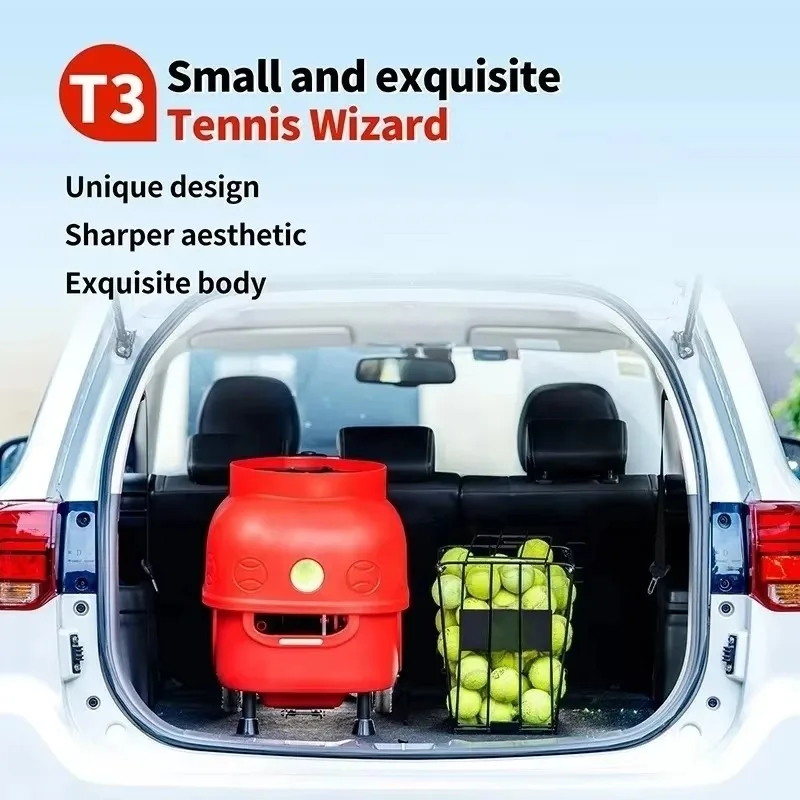 

Smart Pro New Arrivals SIBOASI Tennis Ball Machine Launcher Equipment for Training Practice with APP Remote Control. Premium