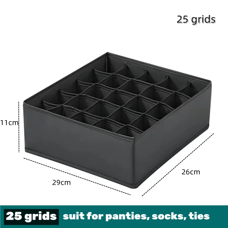 Organizer für Unterwäsche, Socken, BHs, Hosen, Schals, Krawatten, Aufbewahrungsbox, Jeans, Kleidungsorganisation, Trennwände für Schubladen, Kleiderorganizer