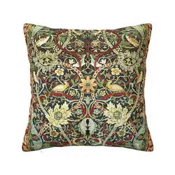 William Morris Bullerswood Antique Rug Print Modern Throw Pillow Cover Decoracion Salon Case Cushions for Sofa