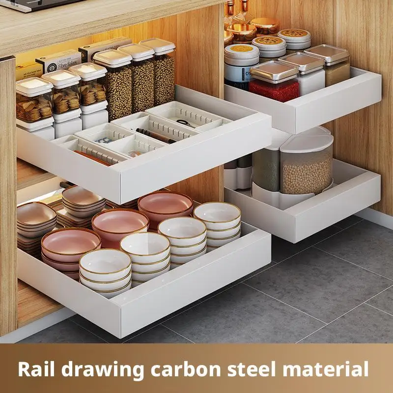 

Стеллаж для хранения под раковиной, кухонный органайзер для ванной комнаты, кухонный направляющий шкаф, новый кухонный стеллаж для хранения с направляющими