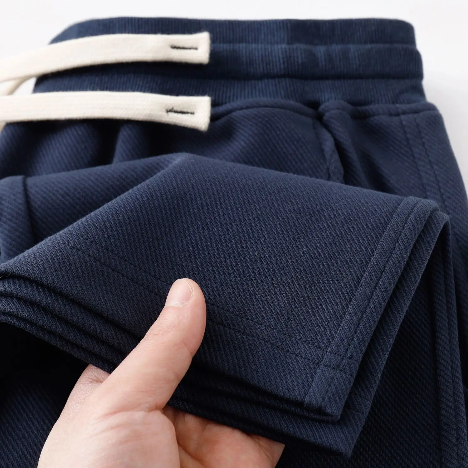 

Плотные спортивные брюки прямого кроя свободного силуэта для мужчин и женщин, темно-синие, повседневные штаны для отдыха