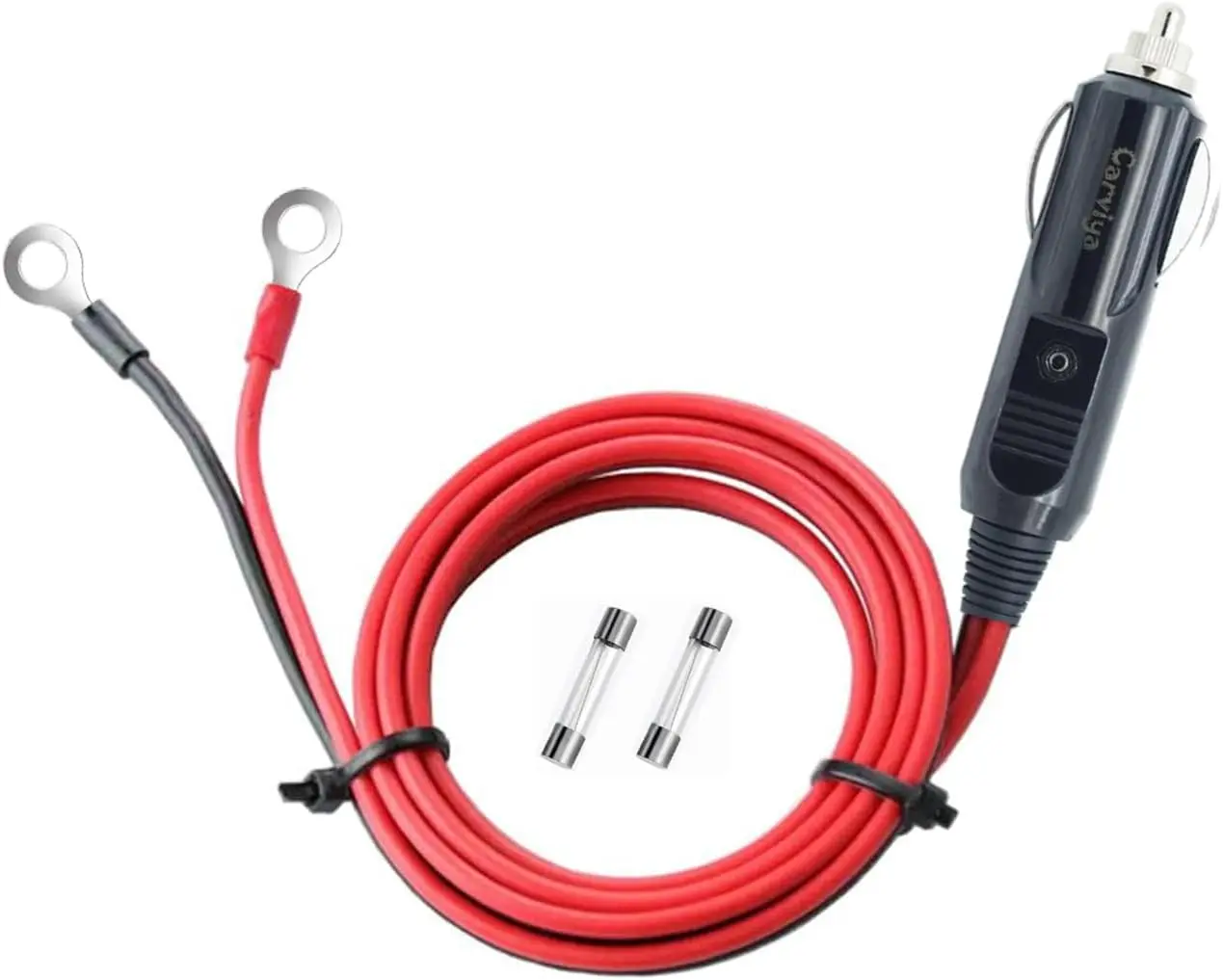 

Автомобильный инверторный кабель 12 В/24 В 3 фута 16AWG со светодиодной подсветкой для воздушного насоса, электрической чашки DIY