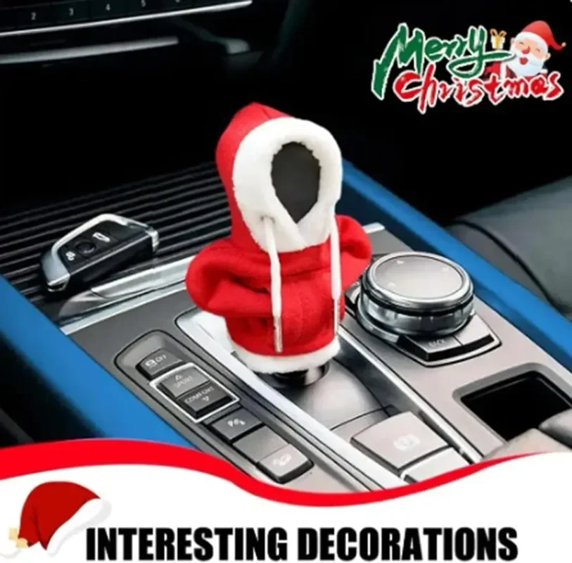 Sudadera con capucha para caja de cambios de coche, capucha de varilla de engranaje de Navidad, palanca de cambios de coche, sudadera con palo de