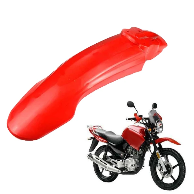 Motorcycle Front Mud Fender Protective Cover for YAMAHA YBR125 YBR125G YBR 125 Dirt Bike Off Road Guard Mudguard Red